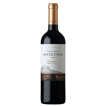 Buy Red wine Кастийо де Молина Резерва Карменер on best price - FoodWineShop.bg