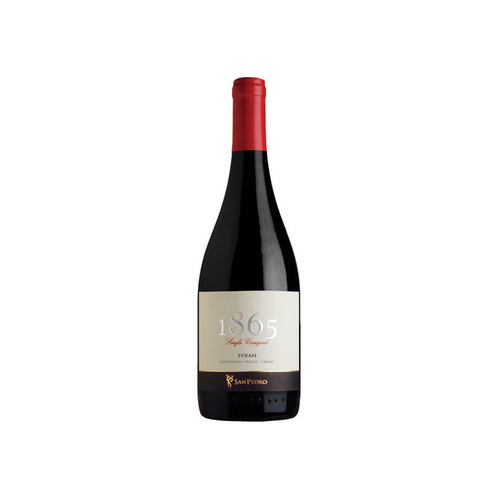 Red wine 1865 Сингъл Винеярд Сира