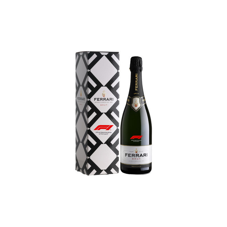 Sparkling wine Ф1 Ферари Брут Тренто с подаръчна кутия 0,75л
