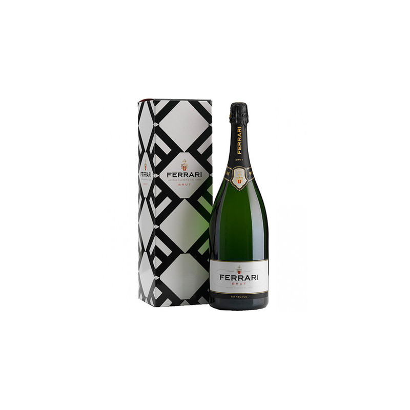 Buy Sparkling wine Ферари Брут 1.5л в подаръчна кутия on best price - FoodWineShop.bg
