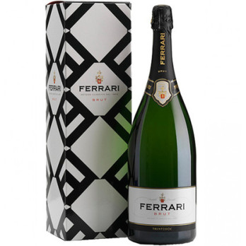 Buy Sparkling wine Ферари Брут 1.5л в подаръчна кутия on best price - FoodWineShop.bg