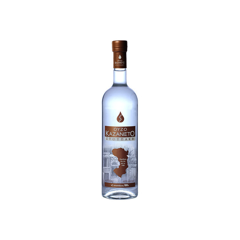 Купете Узо Казанисто Ступакис 40% - FoodWineShop.bg