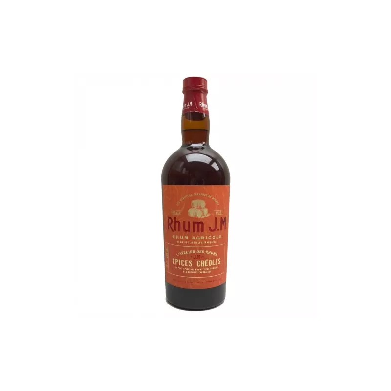 Купете Ром Джей.М Епис Креол Вьо Агрикол 0,70л. Мартиника // Rhum J.M Epices Creoles - FoodWineShop.bg