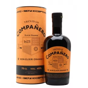 Buy Rum ром Компаньеро Елексир Ориндж 0,70л. Тубус 1423 Уърлд Клас , Тринидад / Companero Elxir Orange on best price - FoodWineS