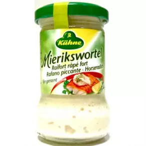 Buy Canned Kuehne Трапезен Хрян 140 гр. on best price - FoodWineShop.bg