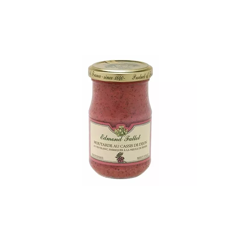 Buy Дижонска горчица с касис, FALLOT, 205 гр. on best price - FoodWineShop.bg