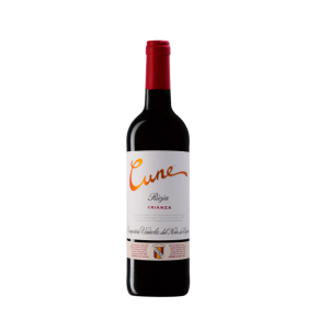 Red wine Cune Crianza 2017