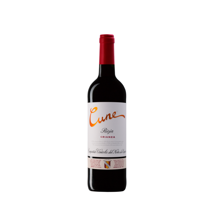 Red wine Cune Crianza 2017