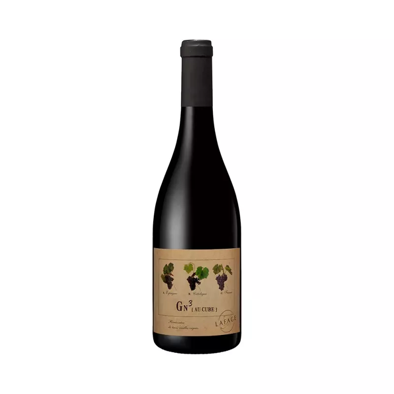 Buy Red wine Гренаш 3 Au Cube Домейн Лафаж / Grenache 3 Au Cube Domaine Lafage on best price - FoodWineShop.bg