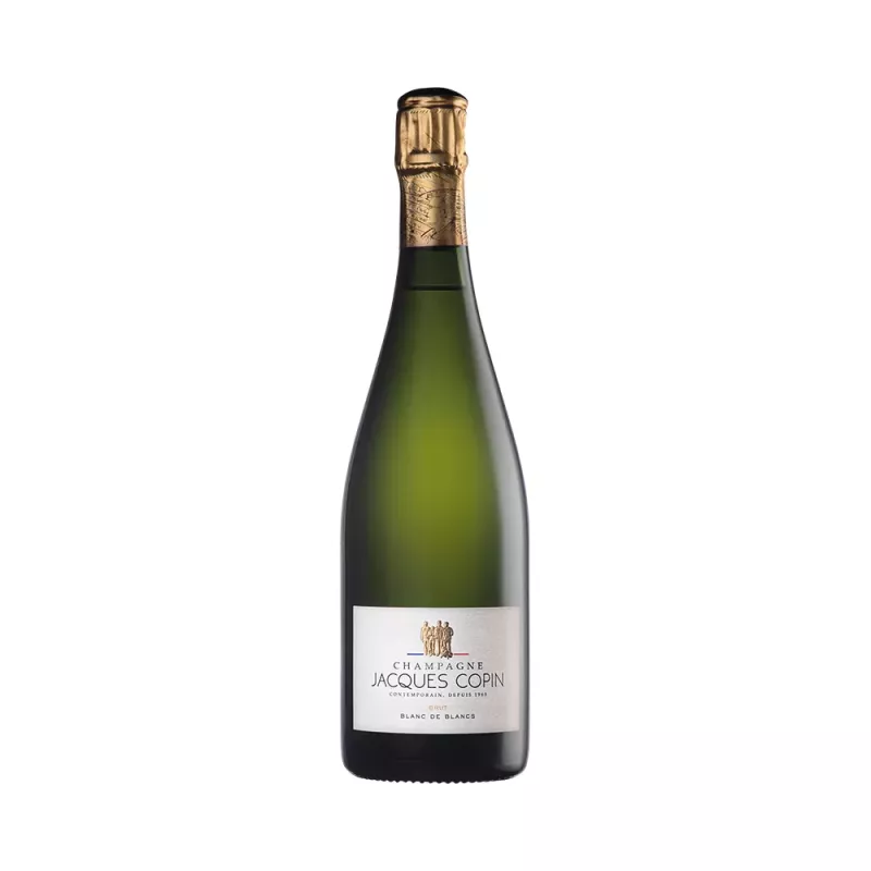 Купете Пенливо вино Шампан Блан Дьо Блан Жак Копен/ Champagne Blanc De Blancs Jacques Copin - FoodWineShop.bg