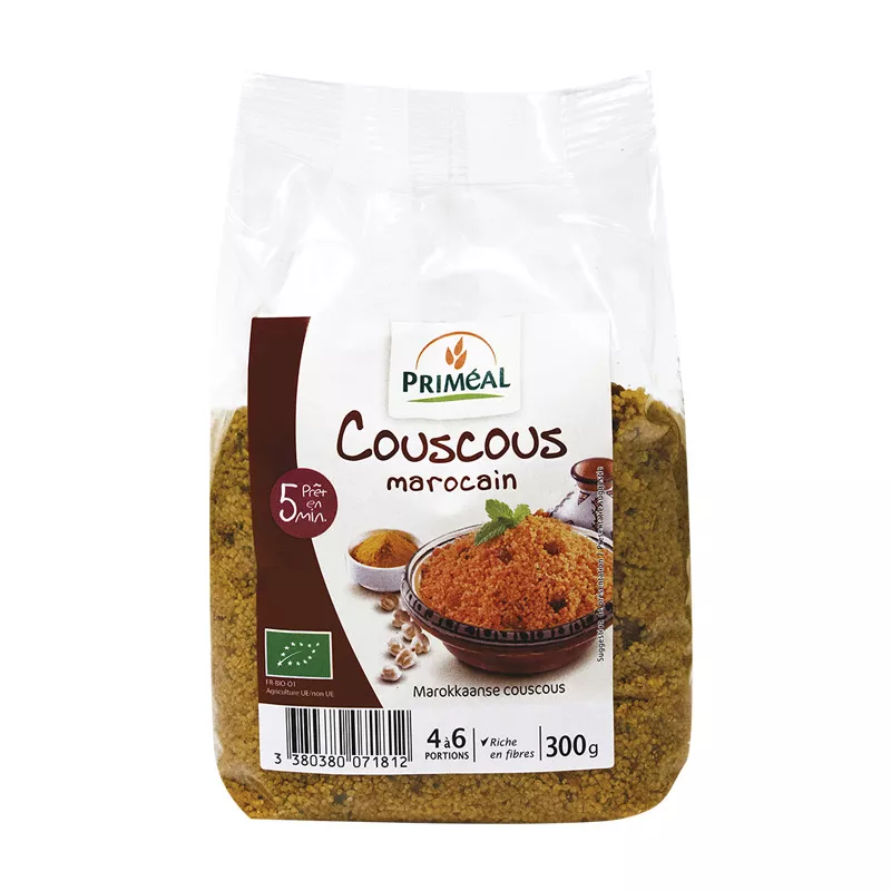 Buy БИО Марокански кус-кус Primeal 300 гр. Изпрати на приятел on best price - FoodWineShop.bg