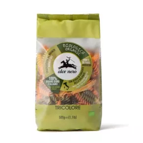 Купете БИО Фузили трицветни Alce Nero 500 гр. Изпрати на приятел - FoodWineShop.bg