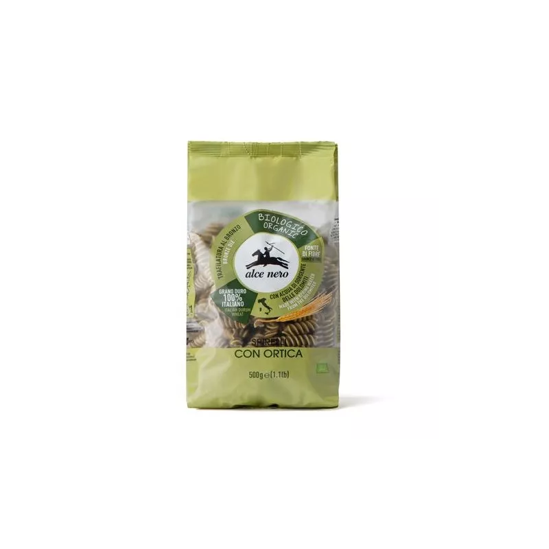 Купете БИО Спирали с коприва Alce Nero 500 гр. Изпрати на приятел - FoodWineShop.bg