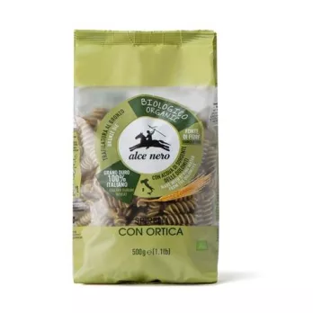 Купете БИО Спирали с коприва Alce Nero 500 гр. Изпрати на приятел - FoodWineShop.bg