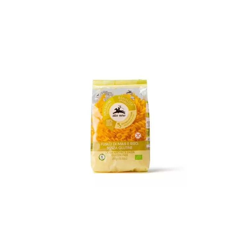 Купете БИО Фузили Без глутен Alce Nero 250 гр. Изпрати на приятел - FoodWineShop.bg