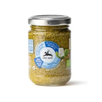 Купете БИО Веган песто с тофу и босилек Alce Nero 130 гр. Изпрати на приятел - FoodWineShop.bg