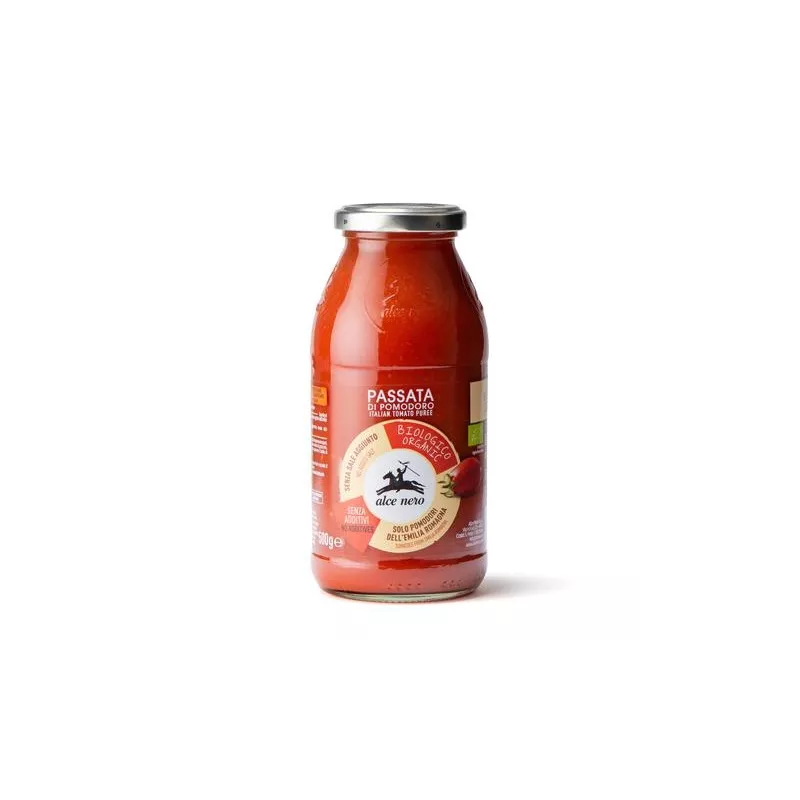 Купете БИО Доматено пюре Alce Nero 500 гр. - FoodWineShop.bg