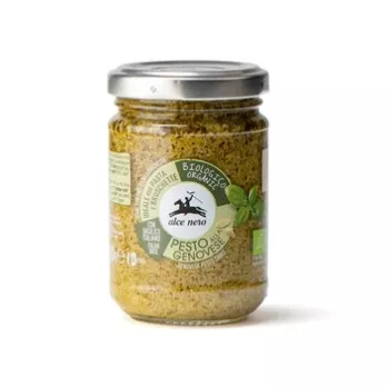 Купете БИО Песто Дженовезе с босилек Alce Nero 130 гр. Изпрати на приятел - FoodWineShop.bg