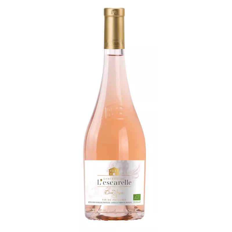 Buy Chateau L’escarelle, Les Deux Anges Rosé, Coteaux Varois en Provence 2022 on best price - FoodWineShop.bg