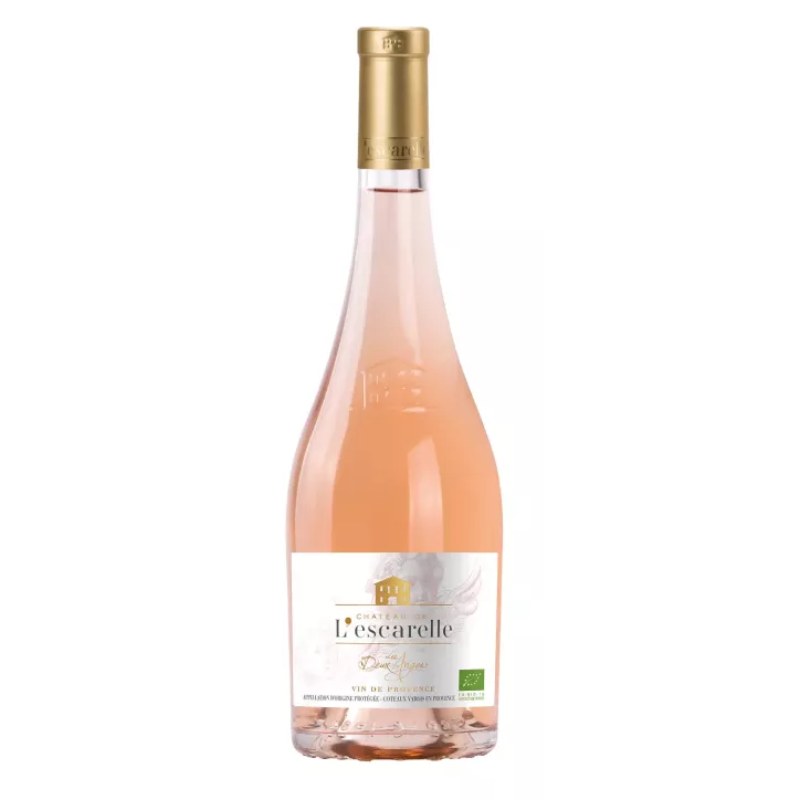 Chateau L’escarelle, Les Deux Anges Rosé, Coteaux Varois en Provence 2022 Chateau L’escarelle, Les Deux Anges Rosé, Coteaux Varois en Provence 2022